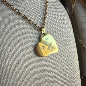 18k Gold Pendant Necklace